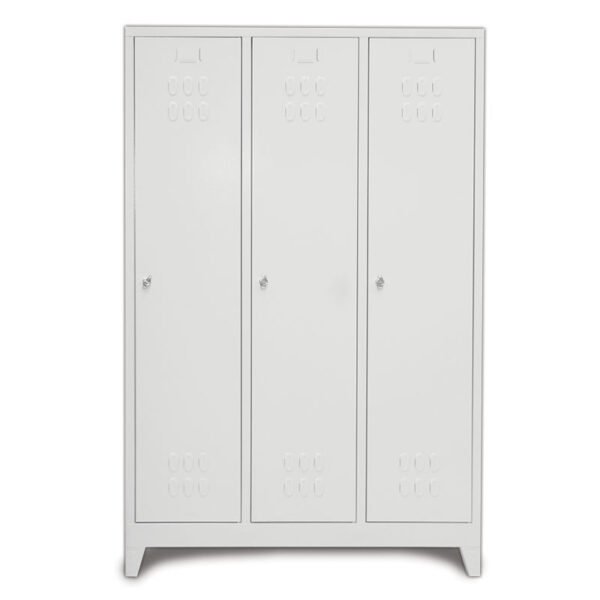 3 Compartment Employee Locker