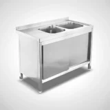 SS Sink with Cabinet - Image 5